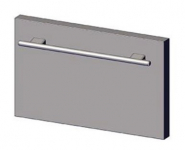 True 200070 Drawer Front Asm Top Tur-24D Ss